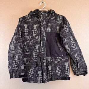 Grenade Fatigue Project Snowboard Jacket Mens Small Outdoor Winter Sports